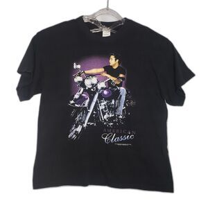 Vintage 1992 Elvis Presley Motorcycle Short Sleeve T-Shirt Mens Size XL
